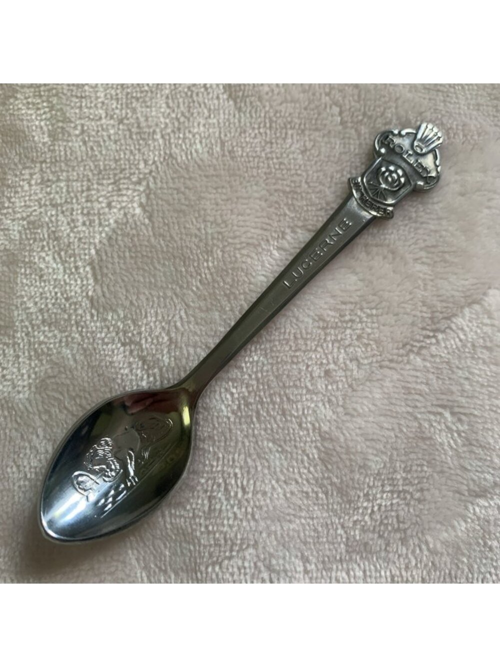 Vintage Rolex Watches Bucherer Lucerne Souvenir Spoon Switzerland